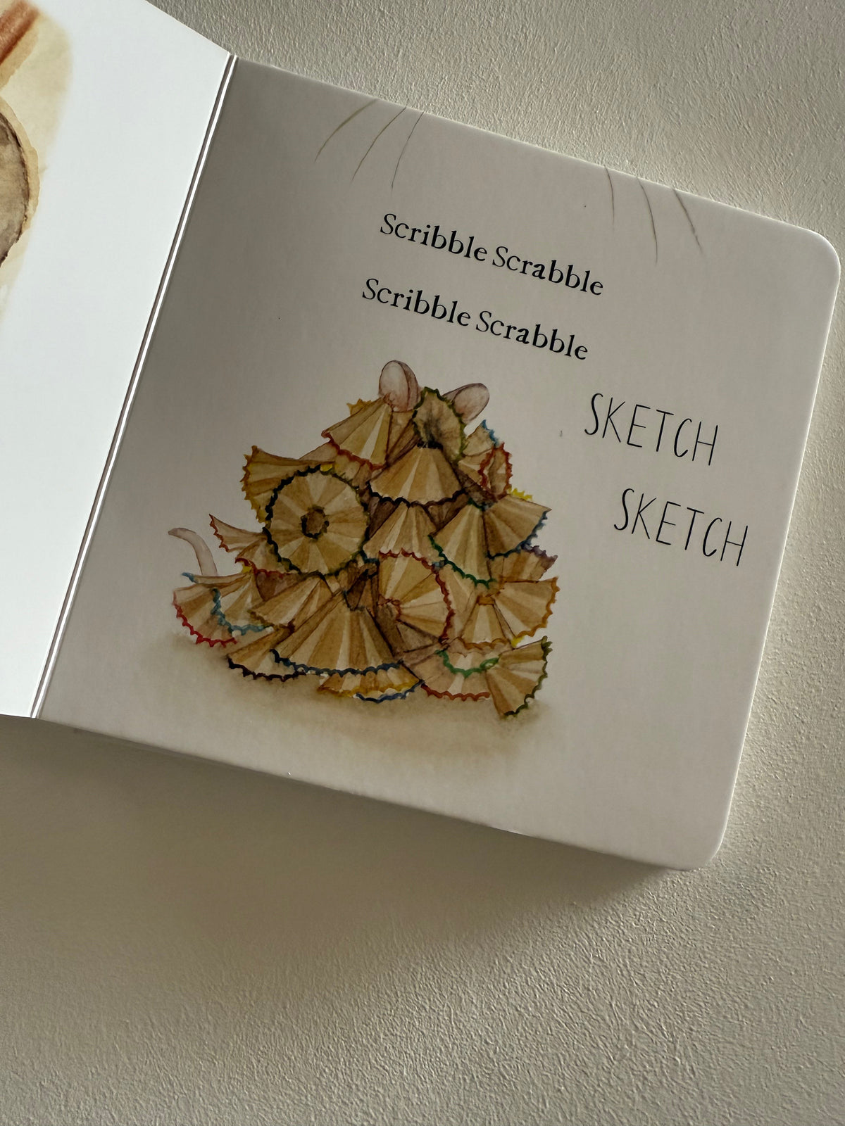 Scribble Scrabble - A first words & shapes book